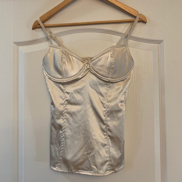 Satin-like Corset - Picture 3 of 8